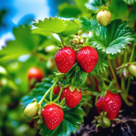 Strawberry seedlings of Frigi Malvina A+ (15-20 mm), set 5 pcs