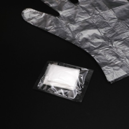 Polyethylene gloves, in individual packaging, 50 pairs-5