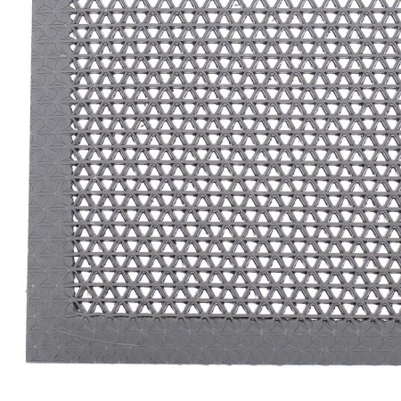 Rubber rug "twist", 40 × 60 cm, h = 4.5 mm, color gray color-1