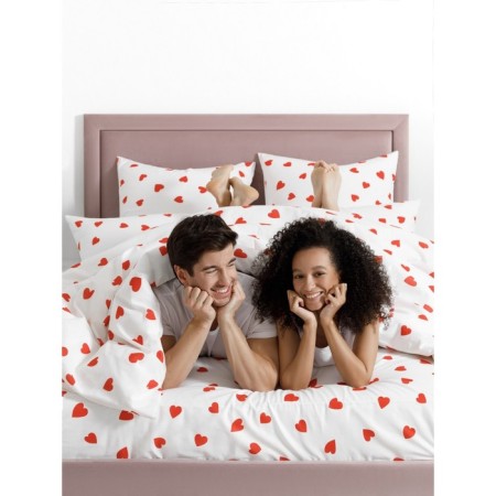 Bed linen euro, size 240x220 cm, 215x220 cm, 50x70 cm - 2 pcs-6