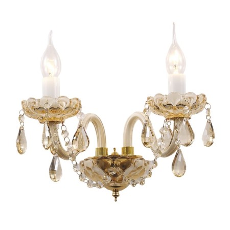 Bra Brendy, 2x40W E14, Color Gold