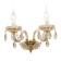 Bra Brendy, 2x40W E14, Color Gold