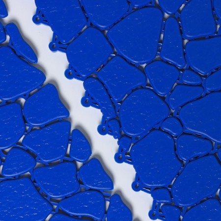 Aqua Stone floor modular coating, 34 × 34 cm, 6 pcs in packaging, blue color-8