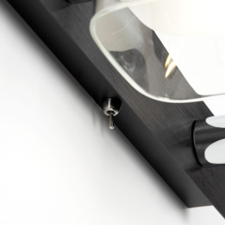 Sconces Citilux "Virta" CL139322, 32x12 cm, 2x60W, E14, Black Color Black-16