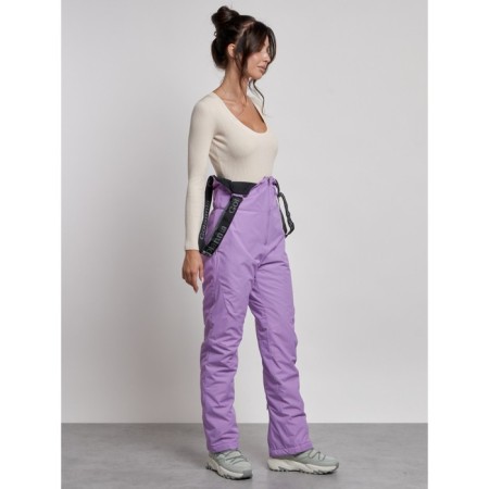 Semicunners of women's winter, size 44, purple color-21
