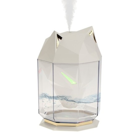 Air humidifier Luazon HM-12 "Volk", ultrasonic, 650 ml, 2 W, submersible, USB, white-5