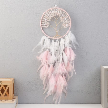 Dreams "tree with pearls" white-pink d = 16 cm 65x16 cm mix