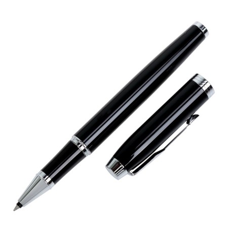 Roller Parker Im Core Black Ct F, Black glossy body/ chrome, black ink-2