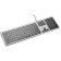 Keyboard Rick 890S Gray/Black USB Slim Multimedia (1784239)