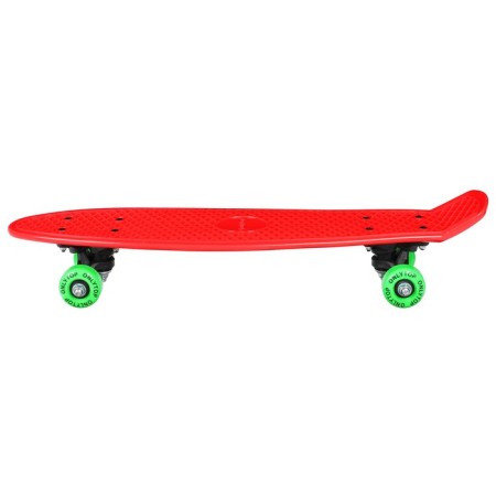 Penniboard Onlytop, 56x15 cm, PVC 50 mm wheels, plastic frame, red color-2