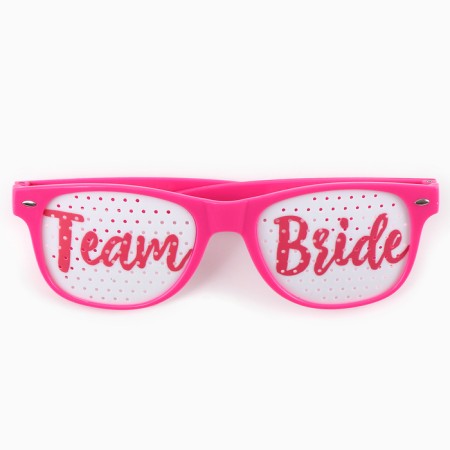 Карнавальный аксессуар- очки "Team bride"-4