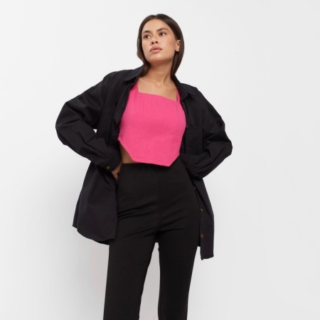 Women's jeans mist: Denim r.40-42, black-4