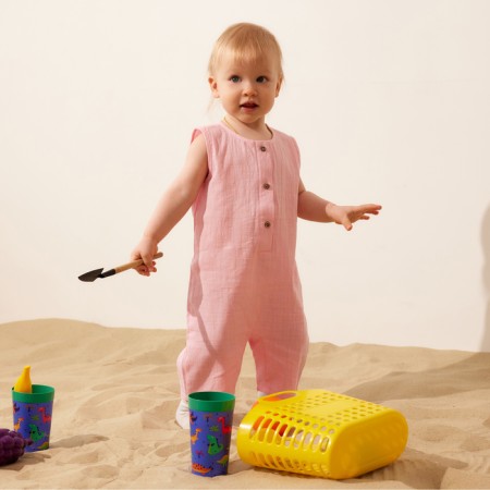 Minaku without sleeves kites, pink color, size 80-86-3