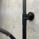 Shower system Comforty FF074R-CMT, black matte color