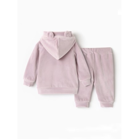 Groshka suit me (sweatshirt and trousers), p. 74-80, lilac-11