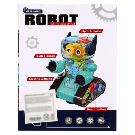 Robot "gears", light and sound effects, mixtures-9