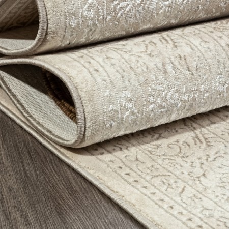 Rectangular carpet Valentis mikonos, size 160x230 cm, color Cream/Cream-3