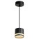 Ceiling light Feron HL3698, IP20, GX53, 12 W, 85x85x75 mm, black color