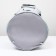 Round backpack for carrying animals, transparent, 26 cm, gray