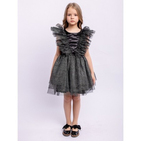 Emmy dress, height 98 cm, black color