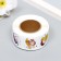 Stick Paper "Charming crumbs" d = 2.5 cm 500 pcs in a rolon 3x6x6 cm