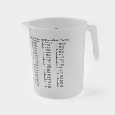 Jug of a measured shade, 2 l, the color is transparent