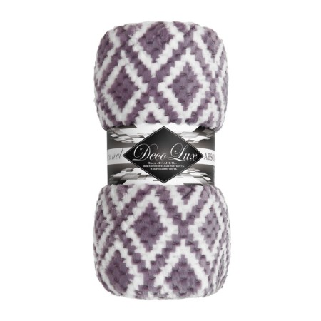 Texrepublic blanket, size 150x200 cm, lilac color-1