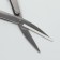 Scissors manicure, folding, 10.5 cm, silver color