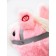 Horse Railway Capacked Amarobaby Prime, with wheels, 63x35x60 cm, pink color