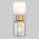 Bra Tandem, 2x60W E27, brass color