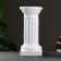 Column "Round medium" 22x22x45cm white