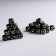 Player bones 1.6 x 1.6 cm, packing 100 pcs