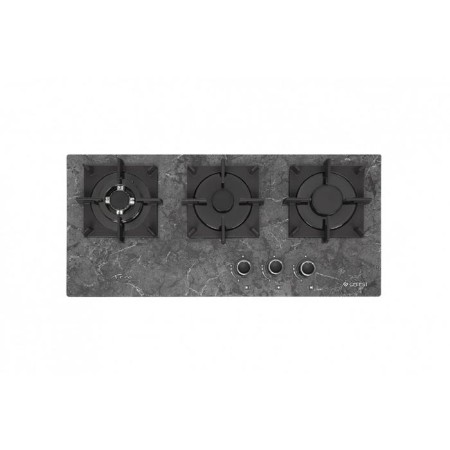 GEFEST GEFEST PVG 2150-01 K93, gas, 3 burners, black drawing "Marble"