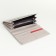 Women's wallet on magnets, gray color