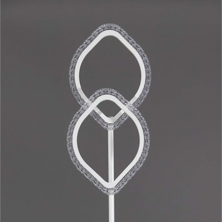 Floor lamp 40W 3595lm 4000k, size 23x22x160 cm-1