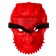 Dinosaur's mask "Jurassic period", color mix