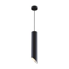 Suspended lamp Technical P027PL-01B, GU10, 1x50 W, 67x67x350 mm, black