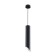 Suspended lamp Technical P027PL-01B, GU10, 1x50 W, 67x67x350 mm, black