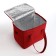 Thermal -mosquito with zipper, external pocket, 10 l, burgundy color
