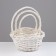 A set of baskets, 3 pcs, 24 × 12 × 12/29 cm, 19 × 10 × 10/25 cm, 15 × 9 × 9/20 cm, willow