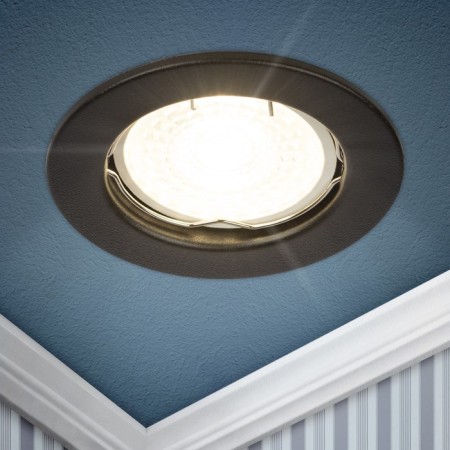 Lamp built -in era ST1, IP20, 50W, 80 mm, black matte color