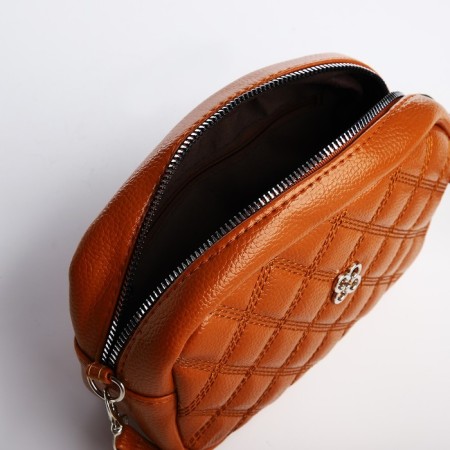 Bag Cross-Bodi with a zipper, the color is red-4