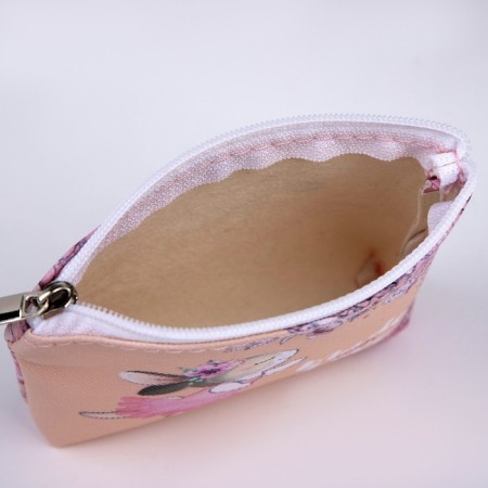 Kid purse "Bunny in a skirt", 11x8.5x2 cm-3
