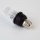 LED lamp strob, transparent, E27, 4LED, 3 W, 220 V, green glow