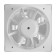 Exhaust Vento Fan 125VF, D = 125 mm, 18 W, 240 m³/h, 34 dB, white