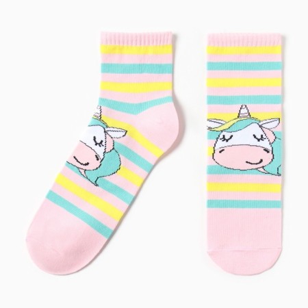 Nosk children's kaftan "unicorn", p. 18-20, pink