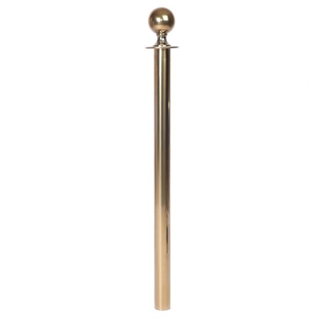 Fencing stand is height-95cm, diameter 5.1 cm, floor diameter-32cm gold-4