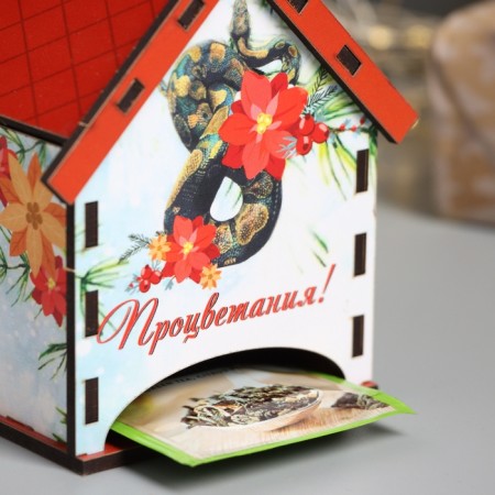 New Year's tea house "snake.-3