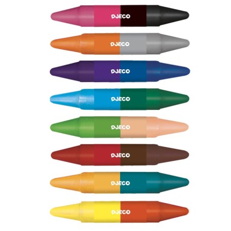 Djeco double pencils, 8 pcs.-1