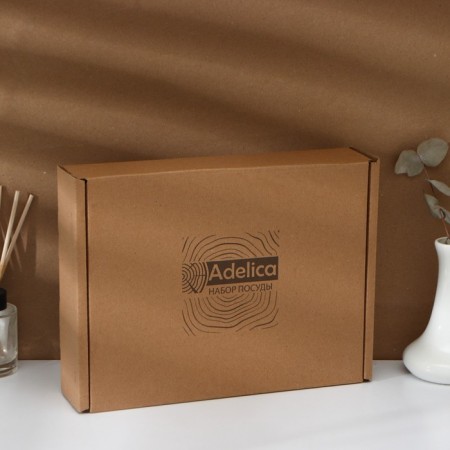 Menzhitsa "endless love", birch, in a gift box, as a gift a set of spits-2